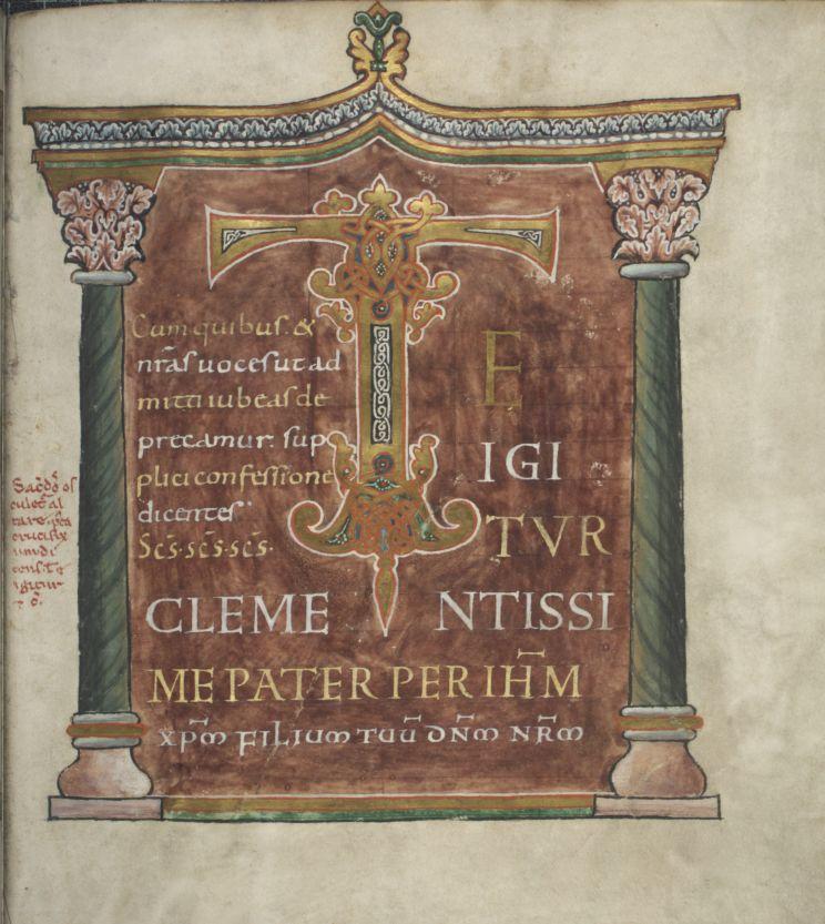 Cod. 88, fol. 26r (Sacramentarium Gregoriano-Hadrianum, 10. Jh.)